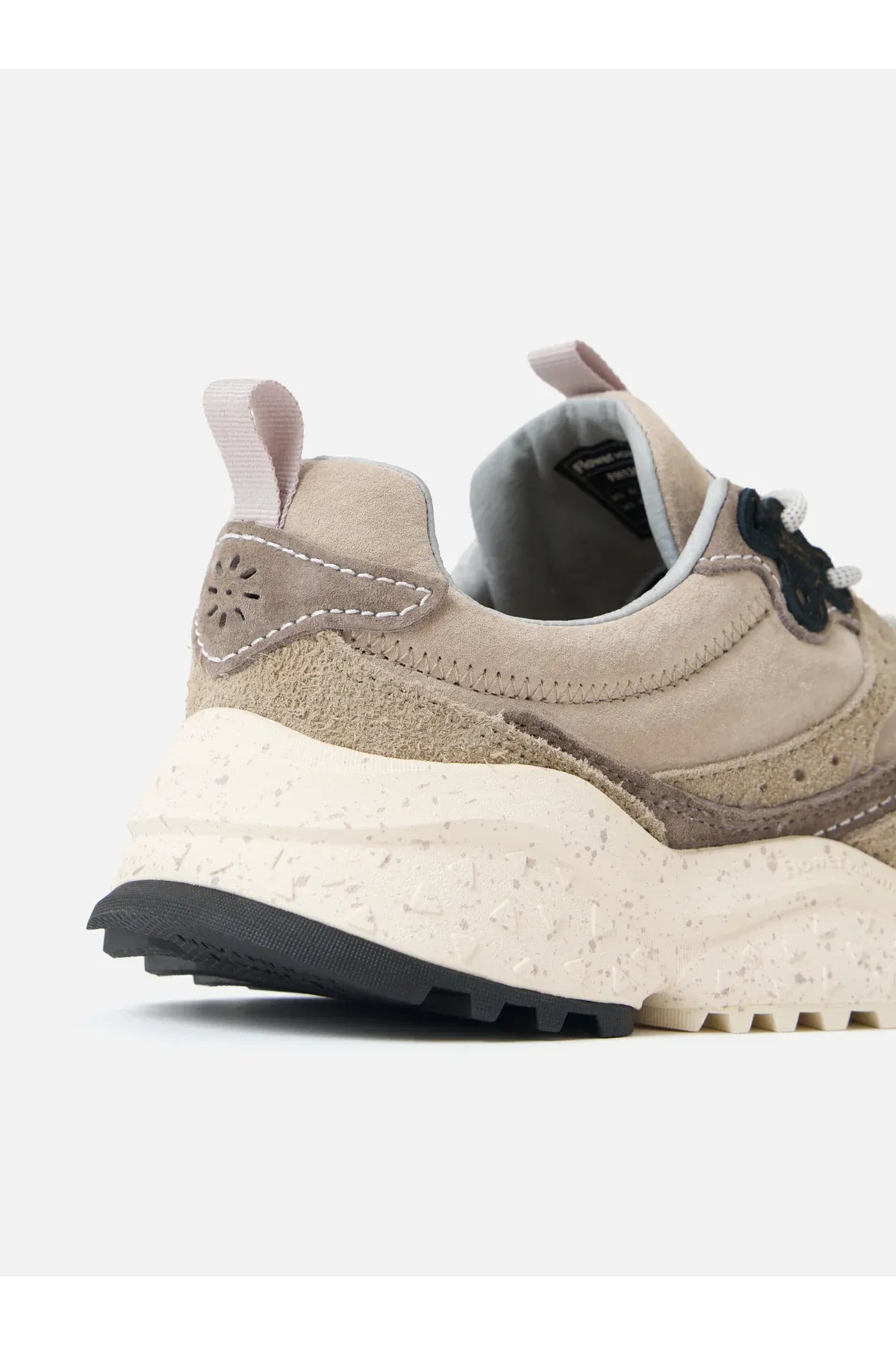 Wave Men's Hairy Velour Sneaker - Dove - DUNE + SALT