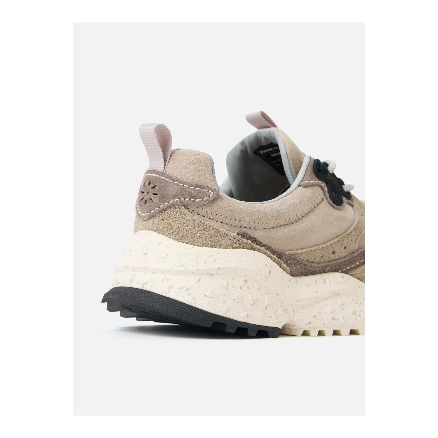 Wave Men's Hairy Velour Sneaker - Dove - DUNE + SALT