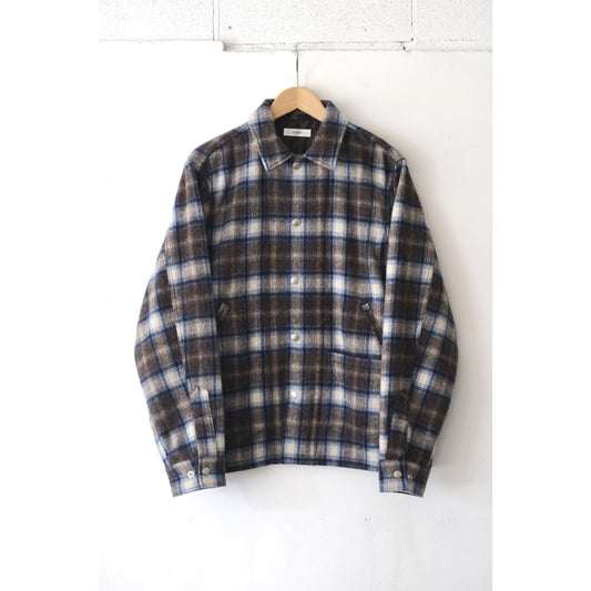 "Tom" CPO Jacket - Blue Check - DUNE + SALT