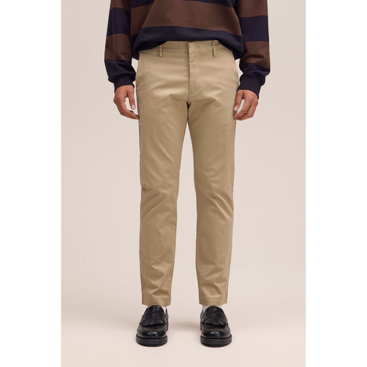 Theo Classic Tailored Slim Fit Chino - Khaki Beige - DUNE + SALT