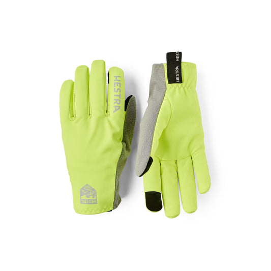 Runner's All Weather 5 Finger Glove - Hi-Vis Yellow - DUNE + SALT