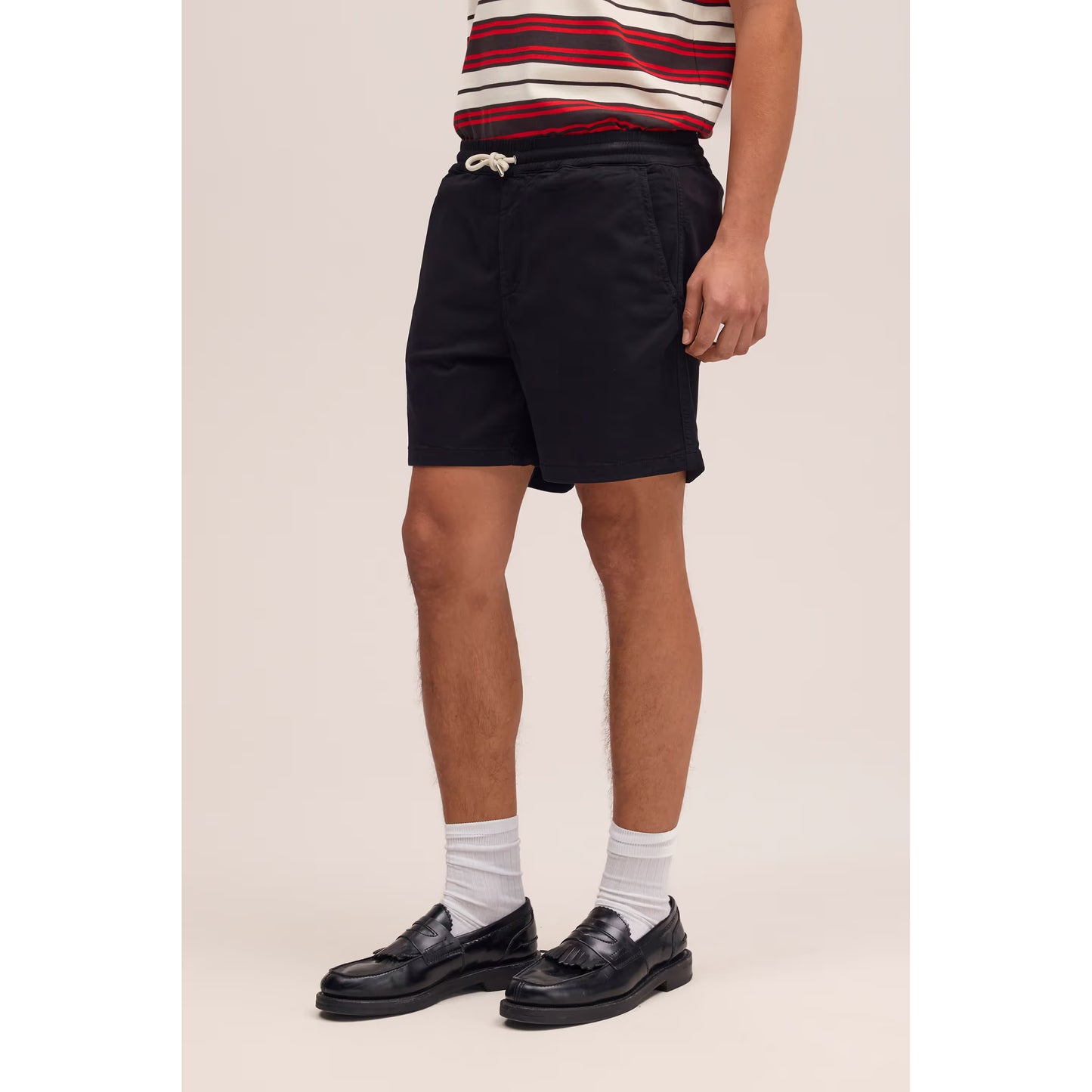 Gregor Lyocell Blend Shorts - Black - DUNE + SALT