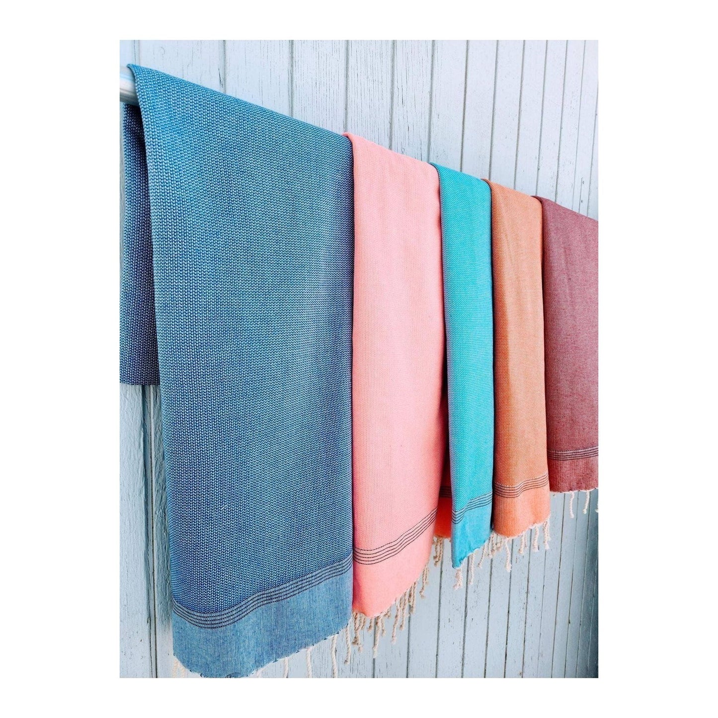 Beach Towel Sarong - Turquoise - DUNE + SALT