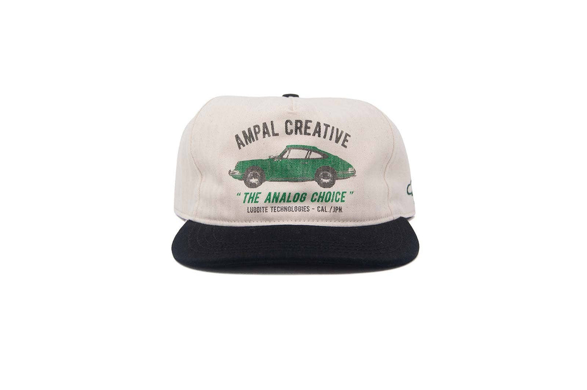The Ampal Creative The Ampal Creative - 912 SHOP HAT - Snapback White Smoke