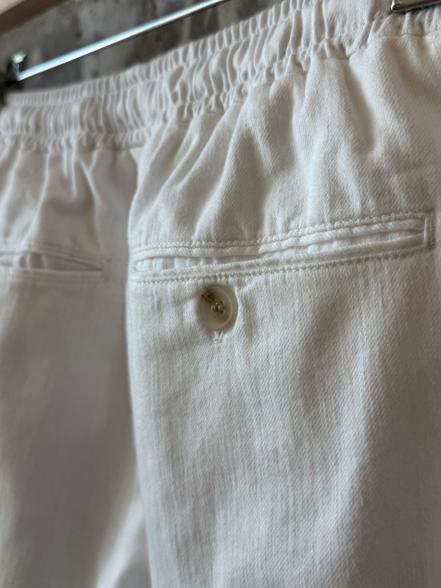 Pulam Woven Pant - White - DUNE + SALT