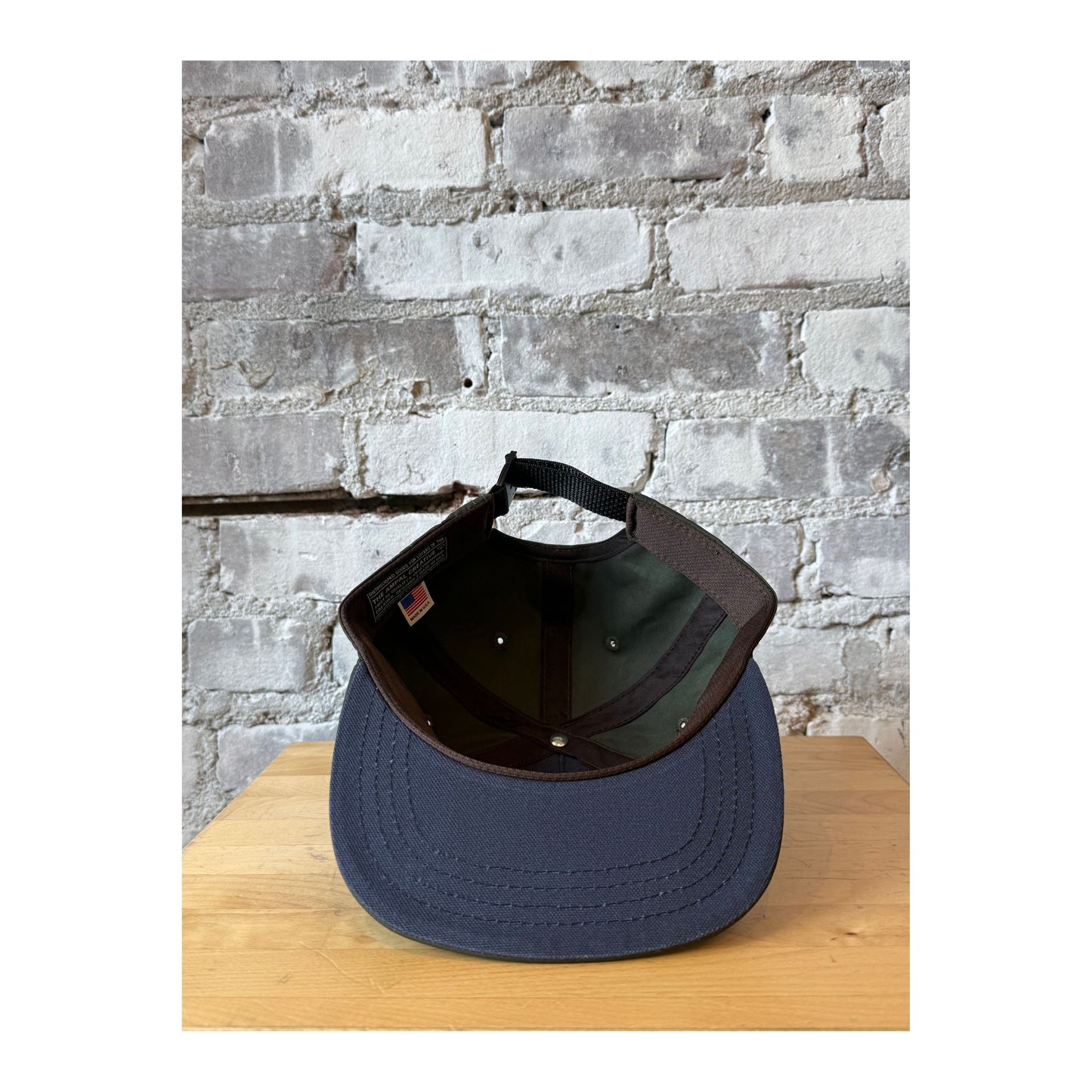 Outsiders Strapback - Green/Navy - DUNE + SALT