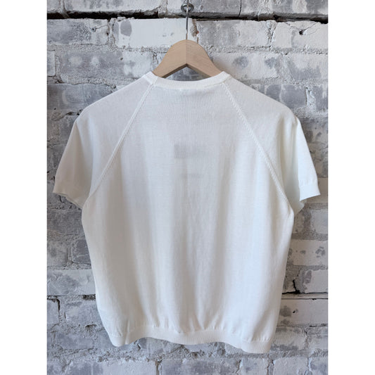 Pure Cotton Crewneck T-Shirt - White - DUNE + SALT