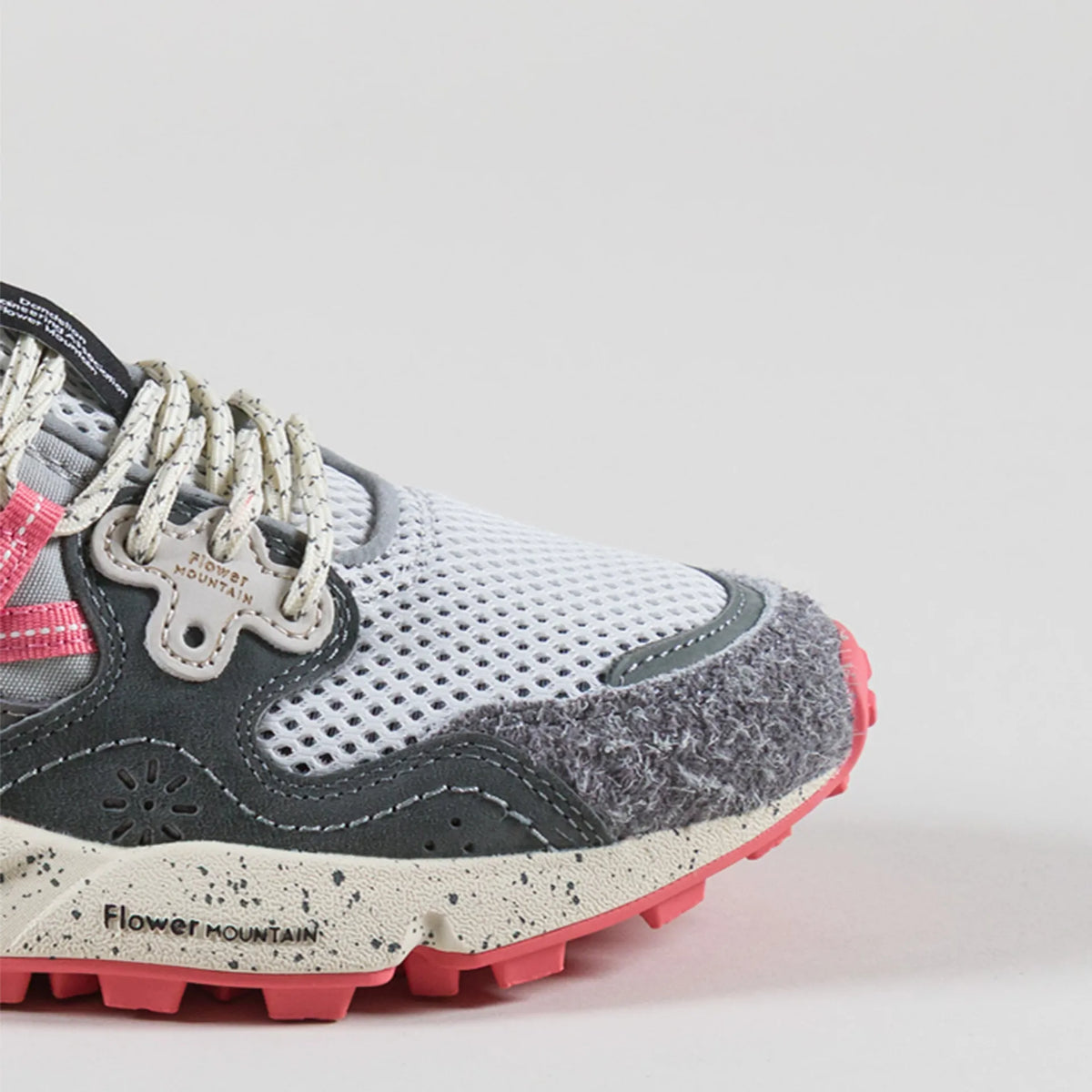 Flower Mountain STAPLE Yamano 3 Uni Sneaker - Grey/Anthracite/Rose Light Gray