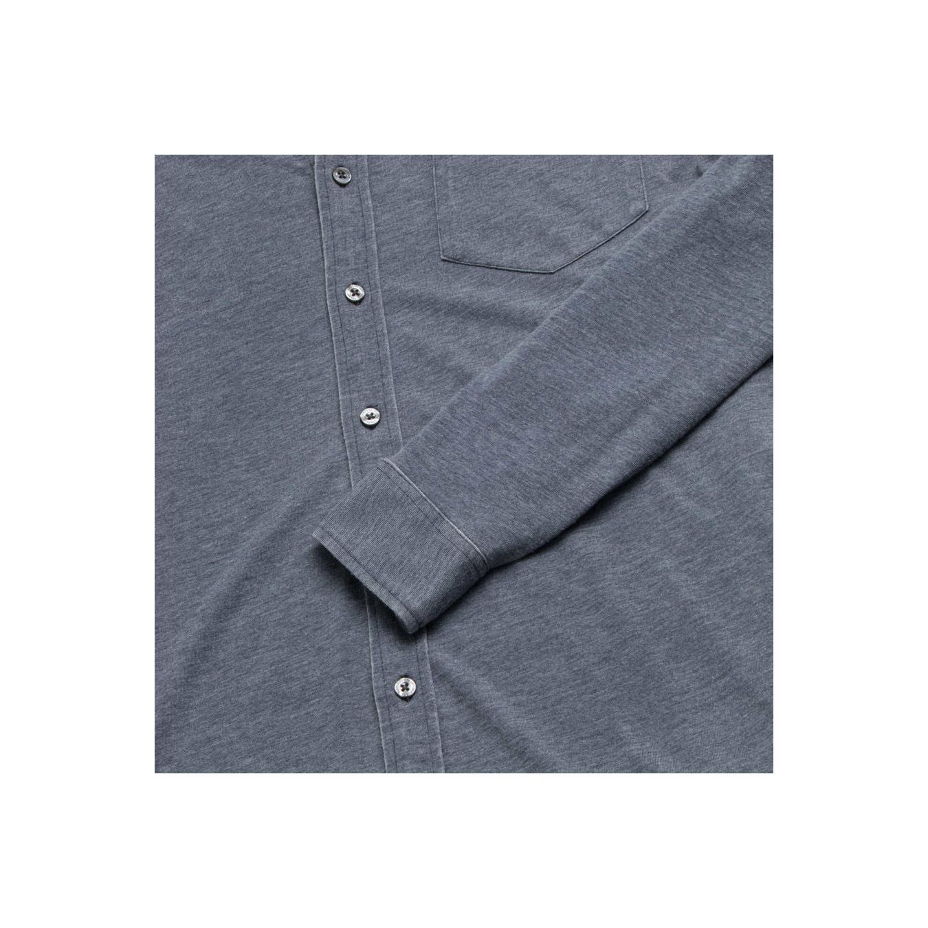Anthony Burnout Shirt - Navy Blazer - DUNE + SALT