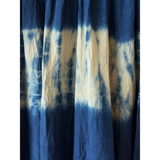 Ramie Tencel Willow Dye Skirt with Cupro Underskirt - DUNE + SALT