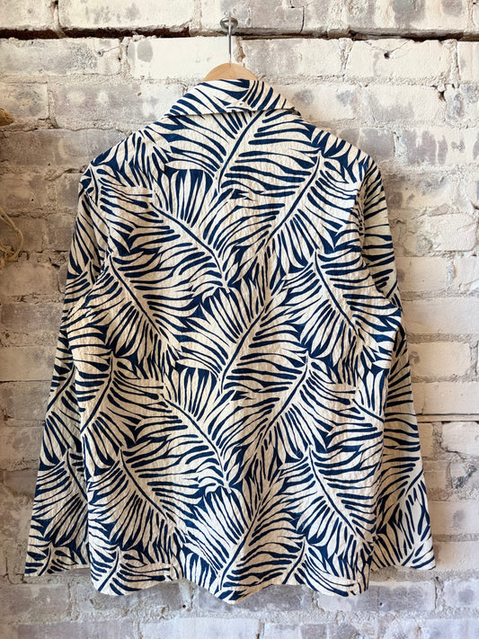 Perry Woven Jacket - Blue - DUNE + SALT