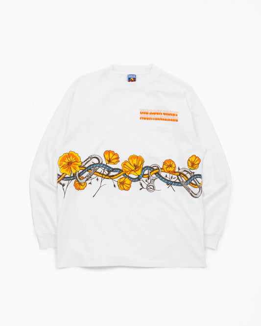 Valley Floor Long Sleeve Tee - Egg Nog - DUNE + SALT