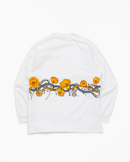 Valley Floor Long Sleeve Tee - Egg Nog - DUNE + SALT