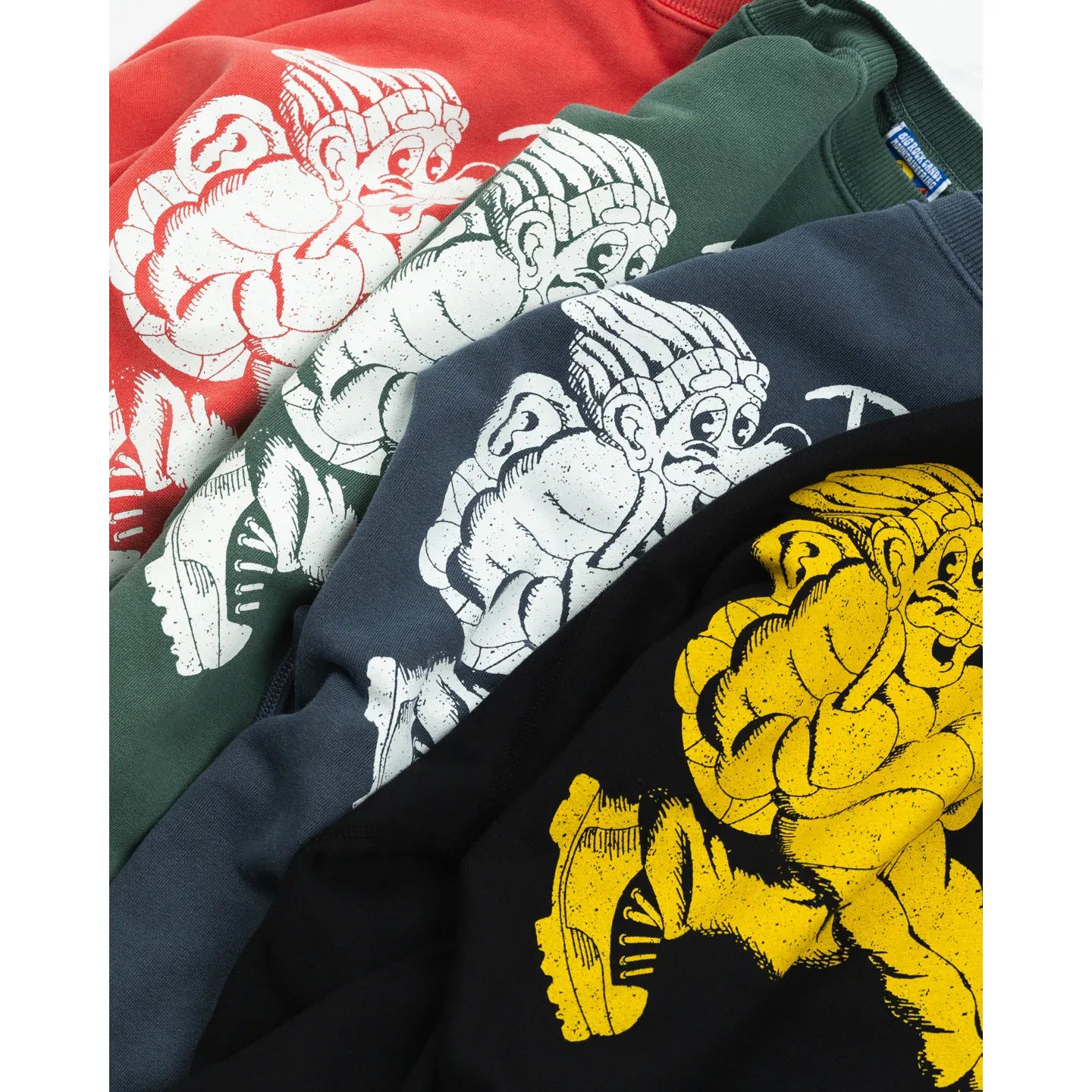 Wayne Raglan Sleeve Sweatshirt - Tomato - DUNE + SALT