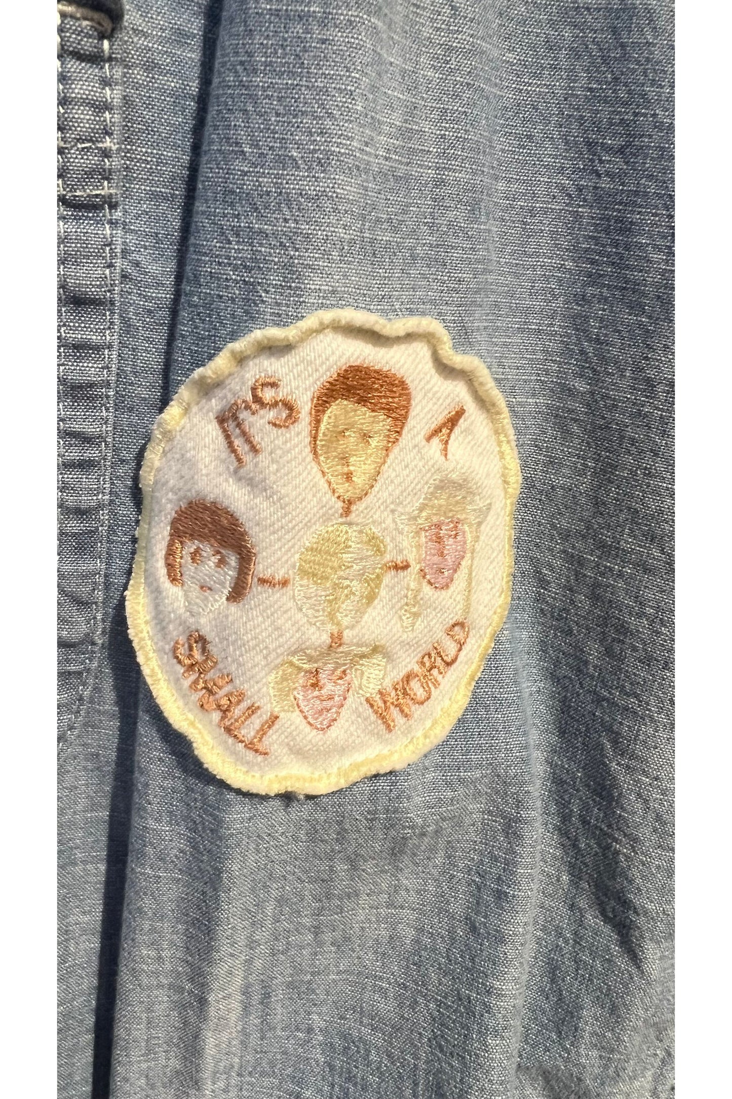 Chambray Sun Fade Denim Shirt - Light Blue Kansas - DUNE + SALT