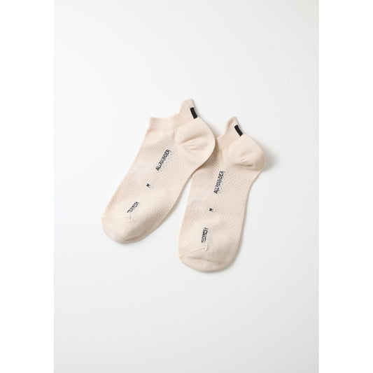 All-Rounder Tech Mesh Ankle Socks - Clay Beige - DUNE + SALT