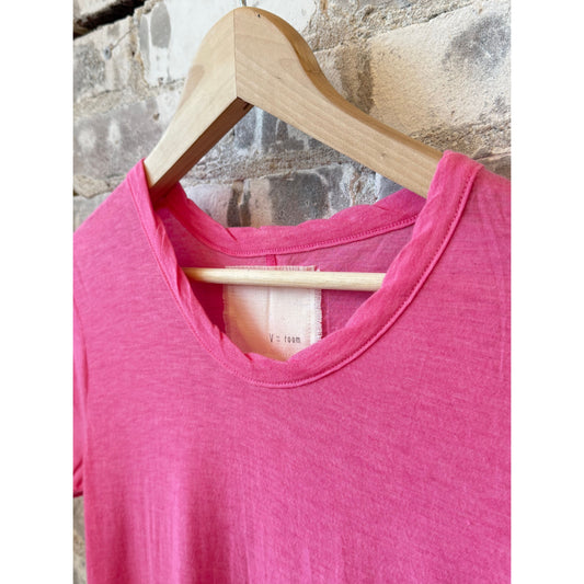 Hi-Soft Jersey SS Crew T-Shirt - Pink - DUNE + SALT