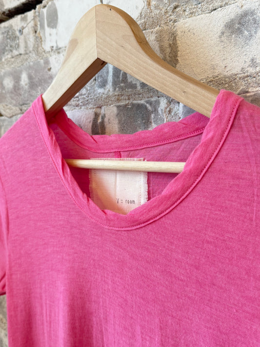 Hi-Soft Jersey SS Crew T-Shirt - Pink