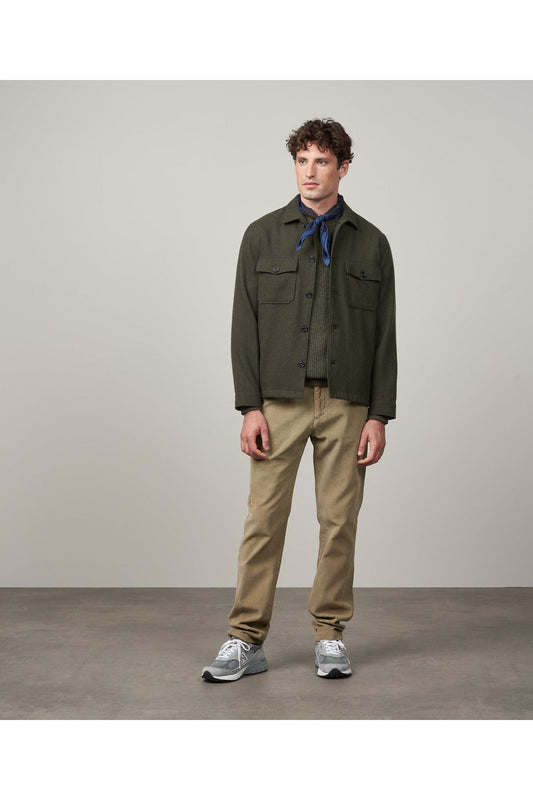 Day Recycled Wool Jacket - Military Green - DUNE + SALT