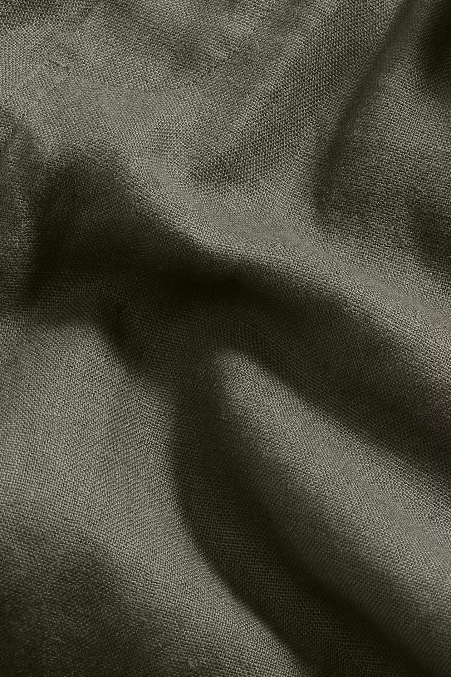 Gregor Casual Drawstring Linen Shorts - Croc Green - DUNE + SALT