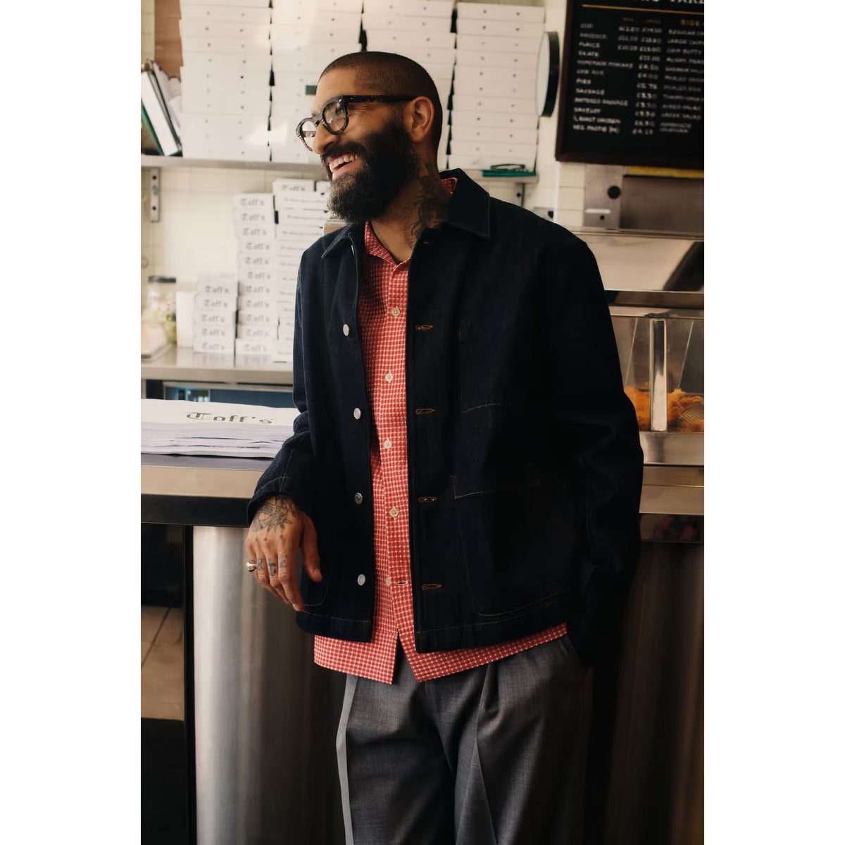 Men's Reed Seersucker Overshirt by NN07 in Chili Glow, featuring lightweight, textured seersucker fabric and a casual fit.