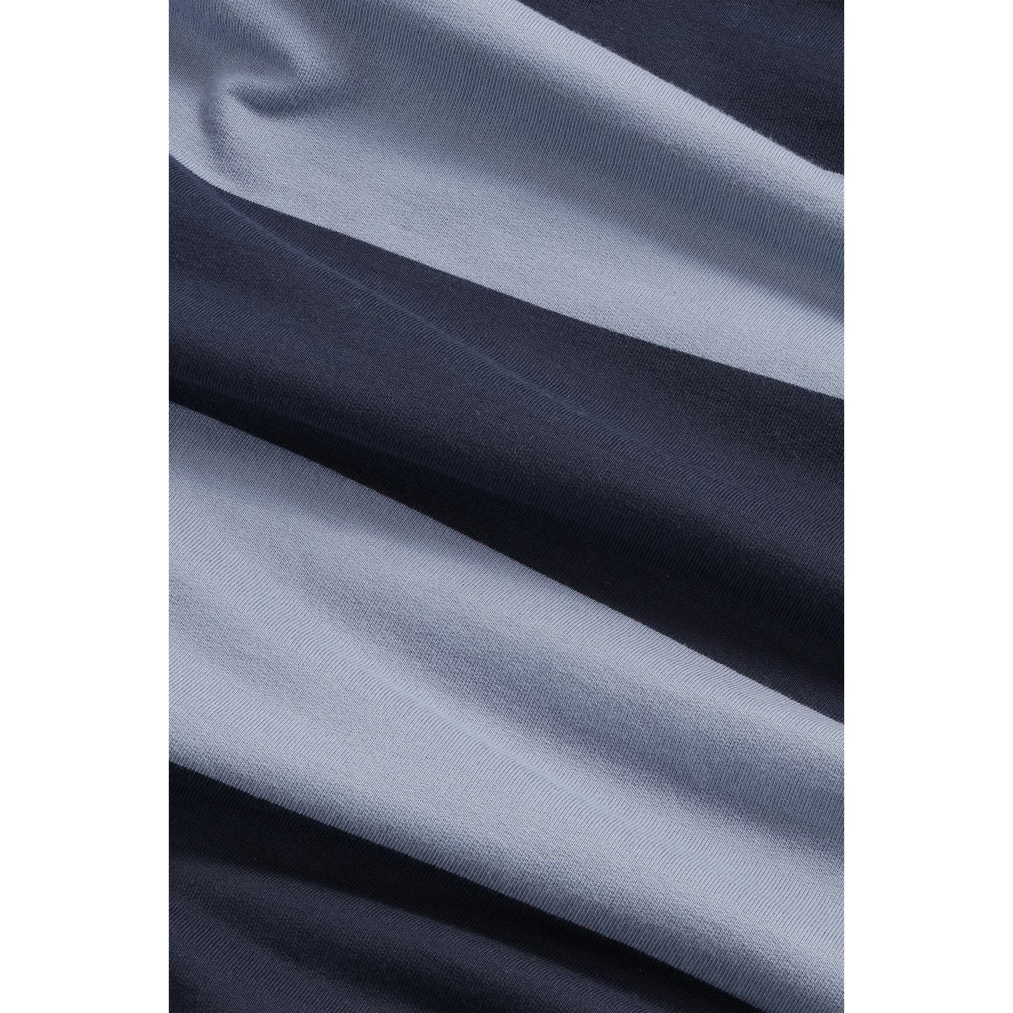 David Organic Cotton Sweatshirt - Blue Stripe - DUNE + SALT