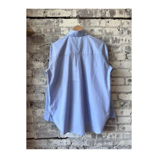 Cotton Shirt Blouse - Lazio Blue - DUNE + SALT