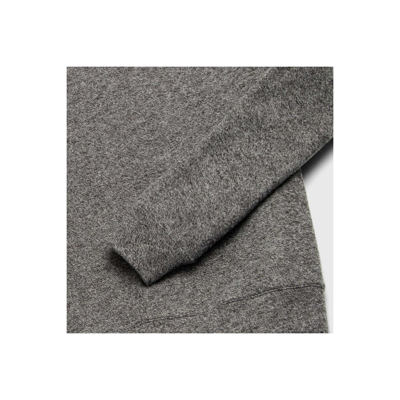Butch Cashmist Crewneck - Charcoal Heather - DUNE + SALT