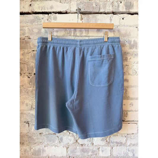 Light Fleece Bermuda Knitted Short - Denim - DUNE + SALT