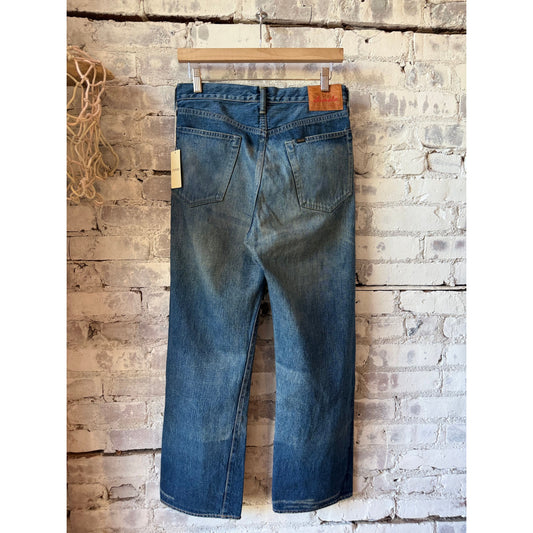 Unisex 13.5oz Selvedge Denim Straight Cut - Dark Engineer - DUNE + SALT