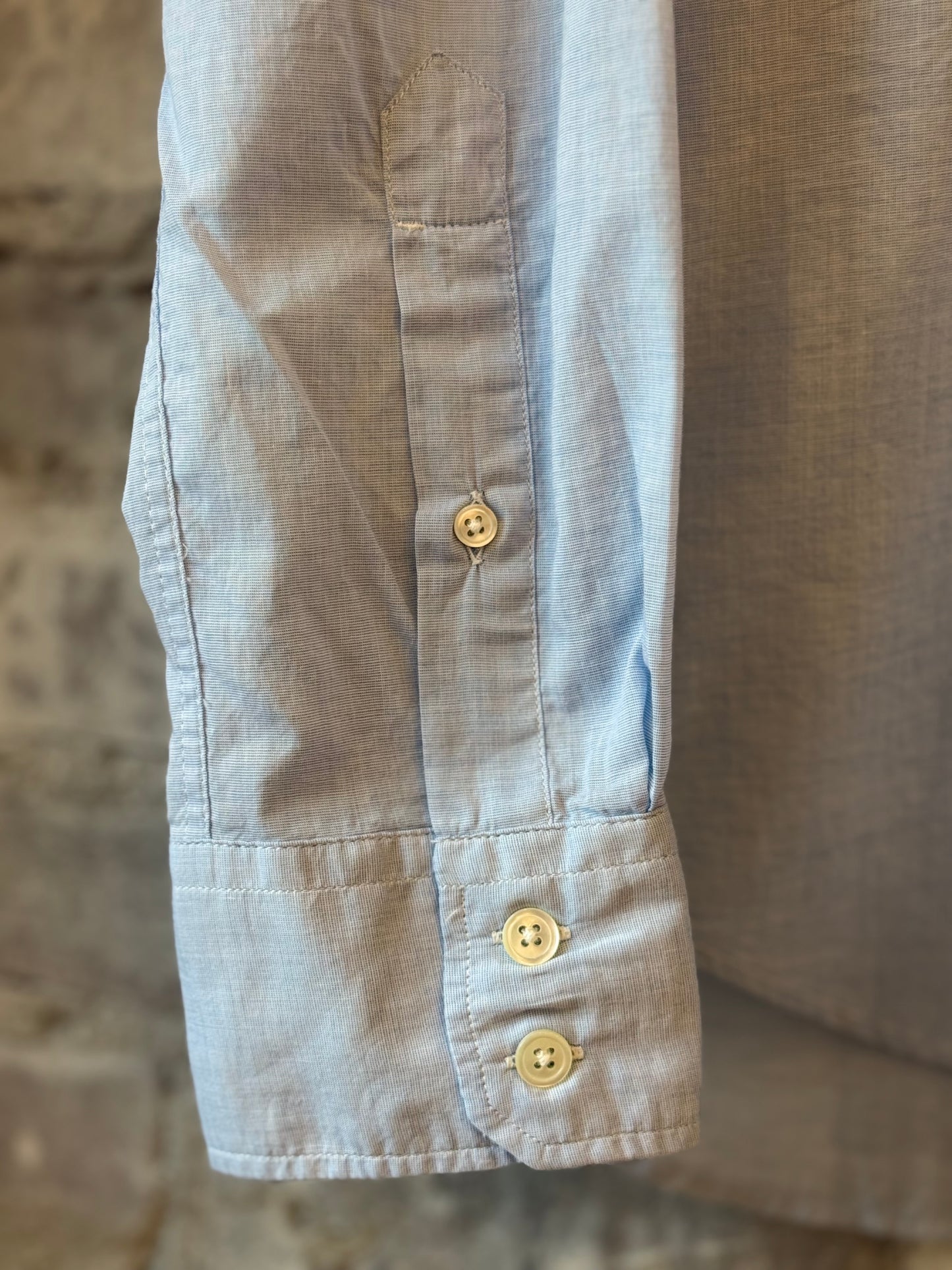 Paul End-On-End Shirt - Blue