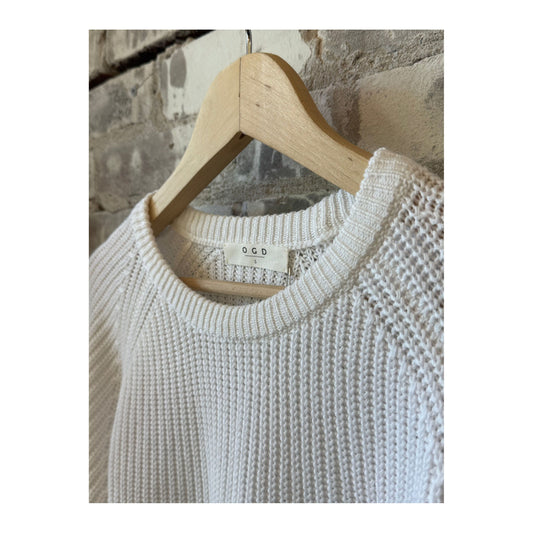 Raleigh Pullover - White - DUNE + SALT