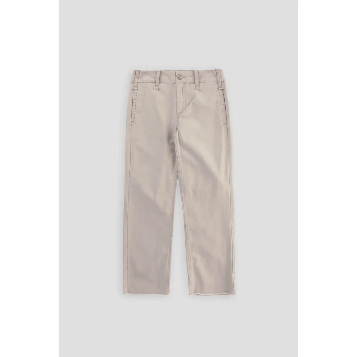 Women's Market Capri linen pants by G1 Women's featuring a relaxed fit and natural linen fabric, shown in a casual outdoor setting.