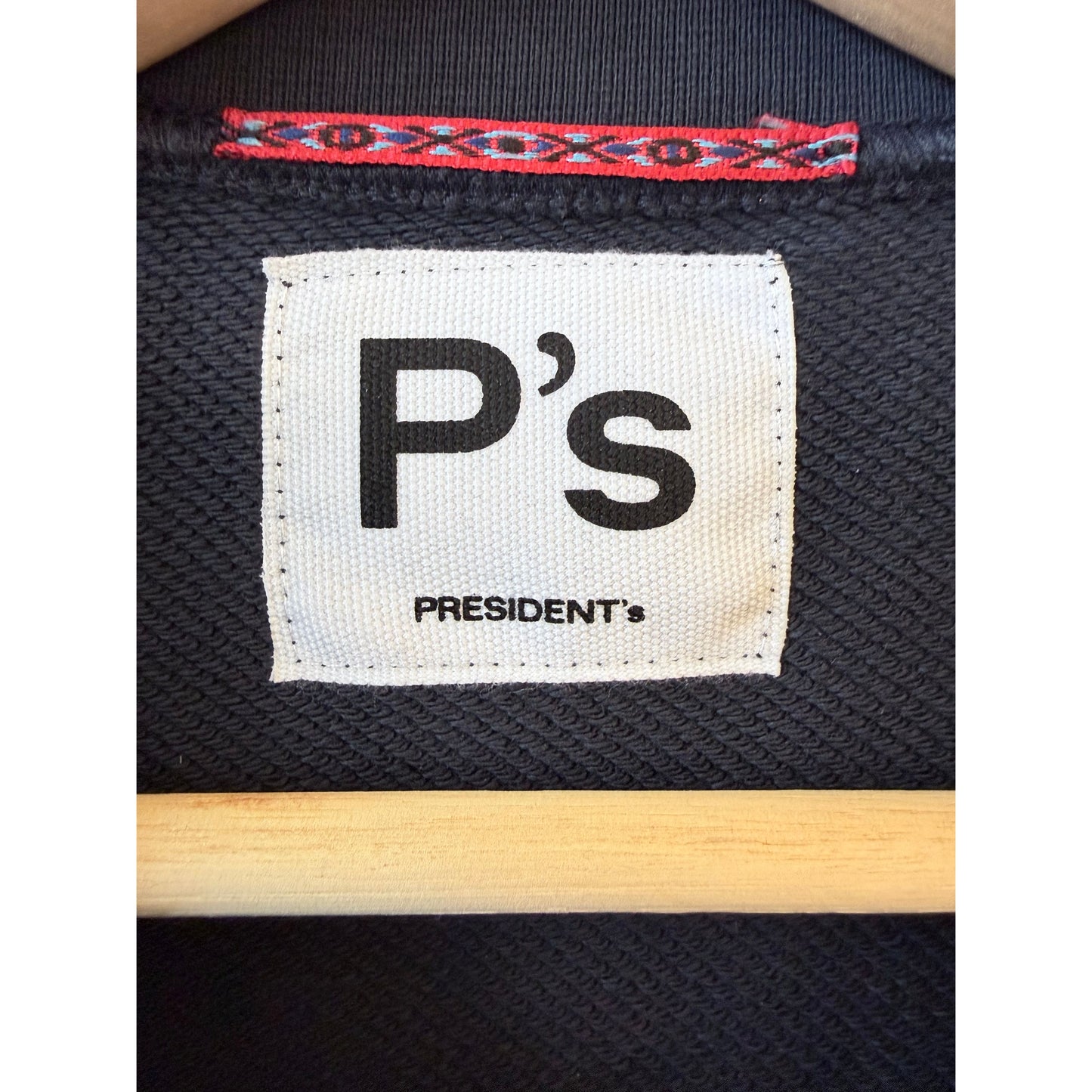 P's Crew Embroidered Champion Sweater - Navy - DUNE + SALT