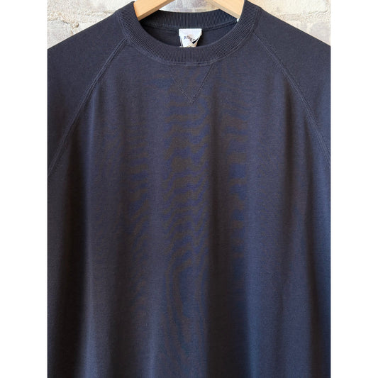Cotton Crewneck Sweater - Navy - DUNE + SALT