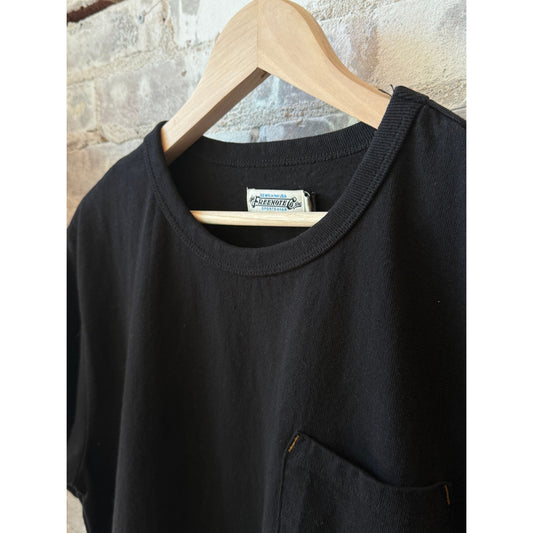 13 Ounce Pocket Tee - Black - DUNE + SALT