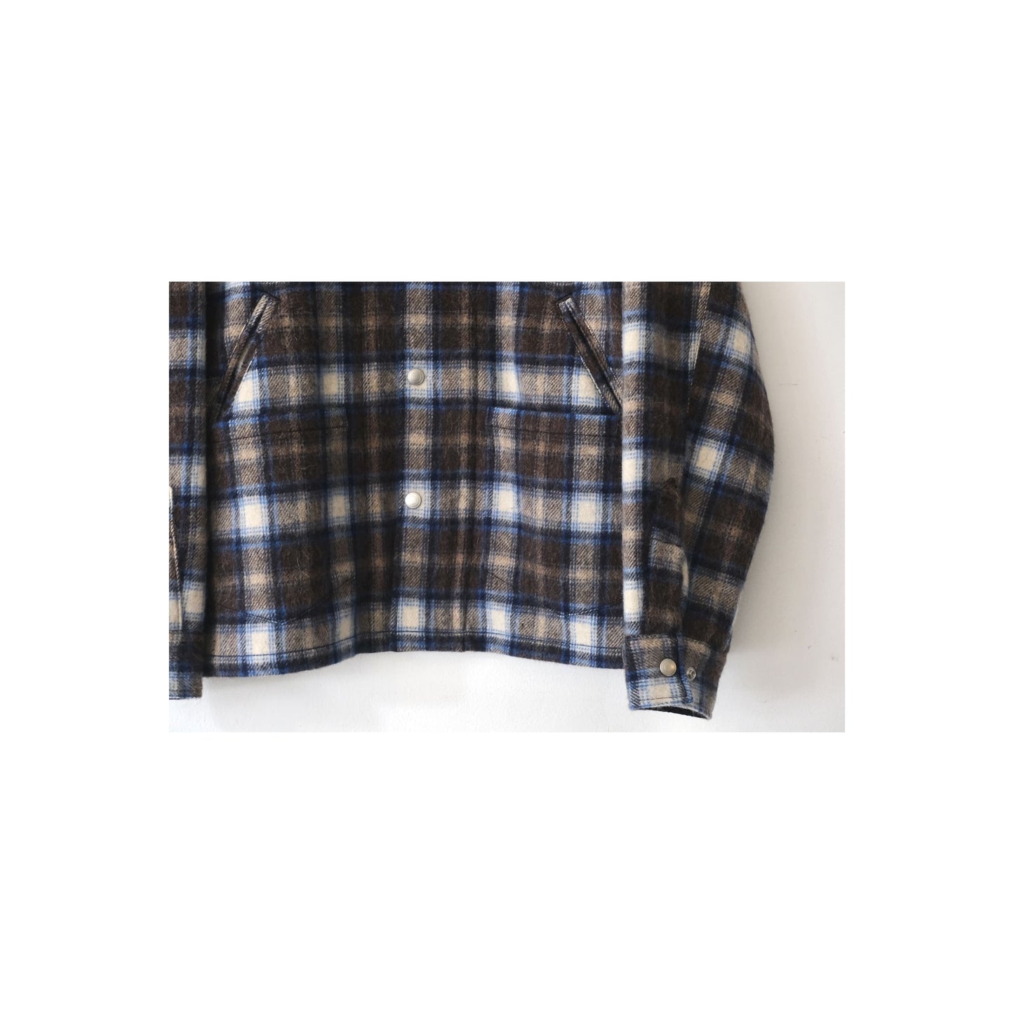 "Tom" CPO Jacket - Blue Check - DUNE + SALT