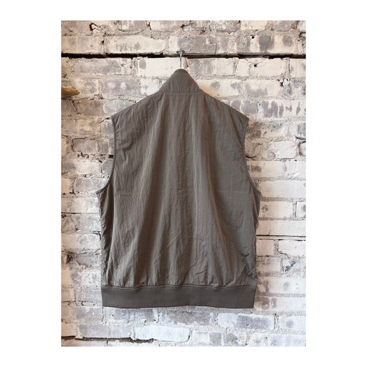 Zip Up Wind Vest - Beige - DUNE + SALT