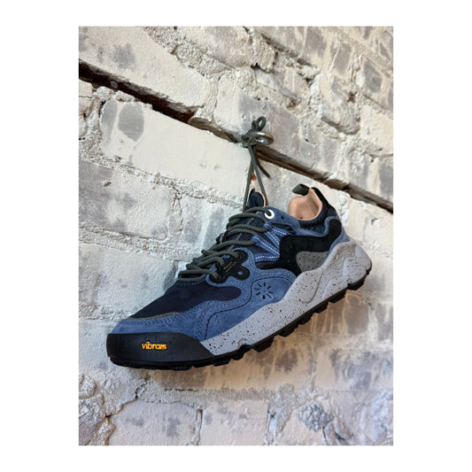 Yamano 3 Uni Suede Performance Sneaker - Blue/Black/Cement - DUNE + SALT