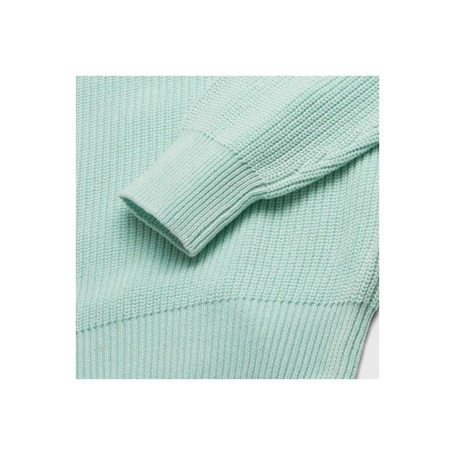 Eddie Knit Sweater - Spa Green - DUNE + SALT