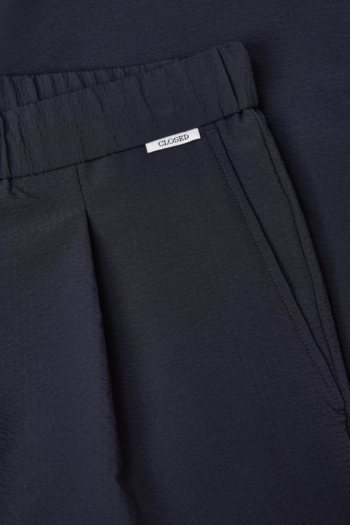 Vigo Seersucker Regular Shirt - Dark Night