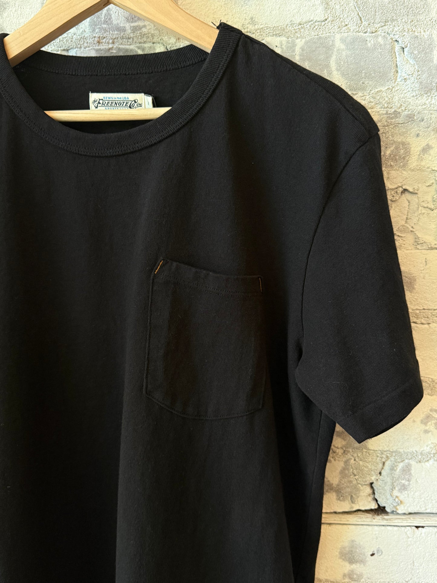 13 Ounce Pocket Tee - Black - DUNE + SALT