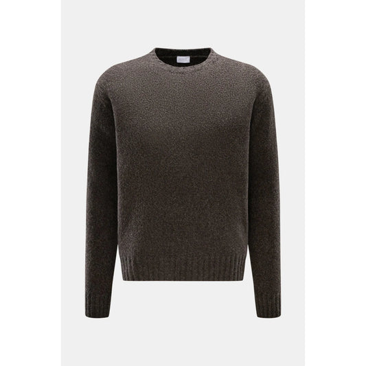 Grainy Crewneck Jumper - Coffee - DUNE + SALT