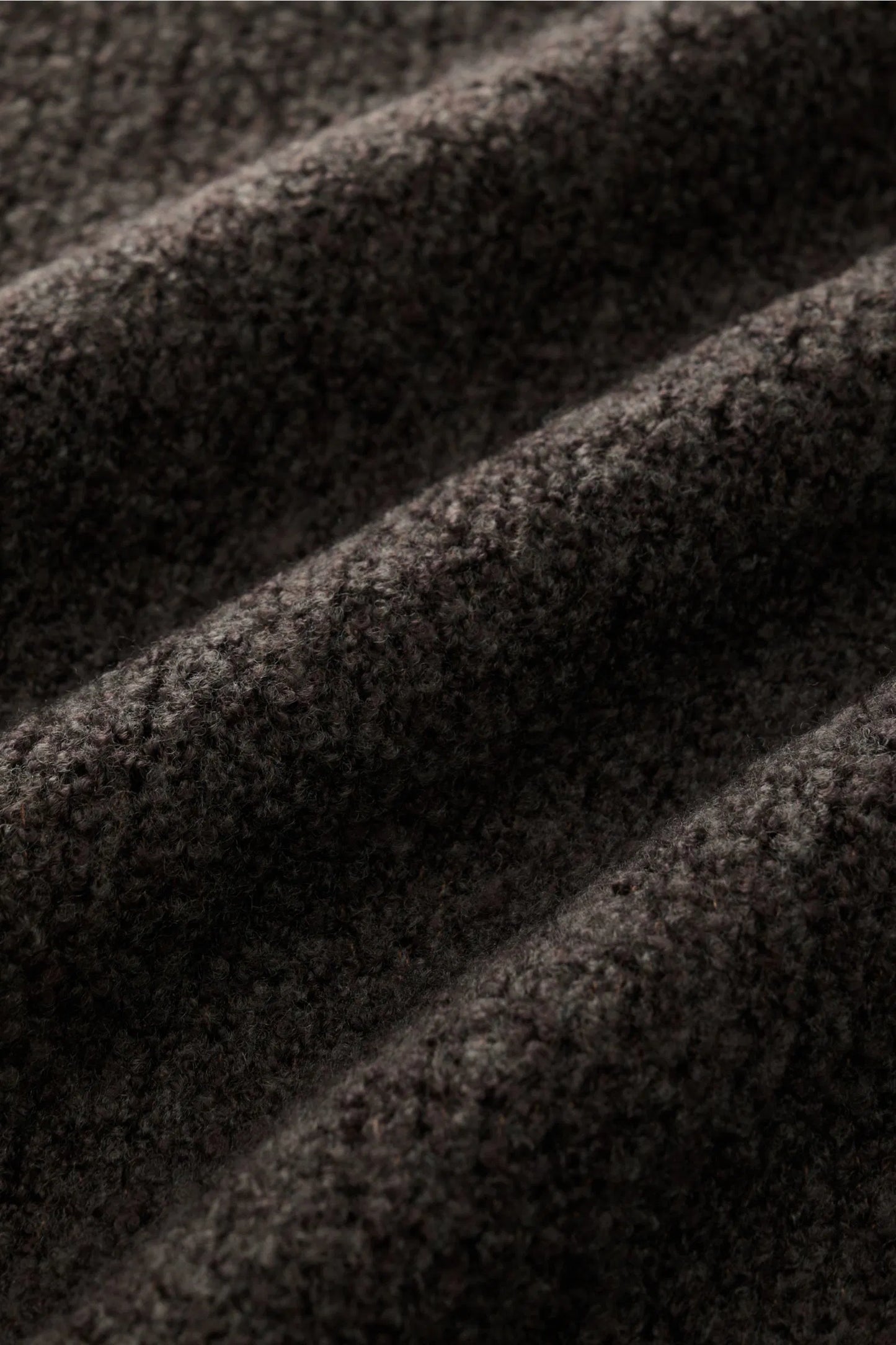 Grainy Crewneck Jumper - Coffee - DUNE + SALT