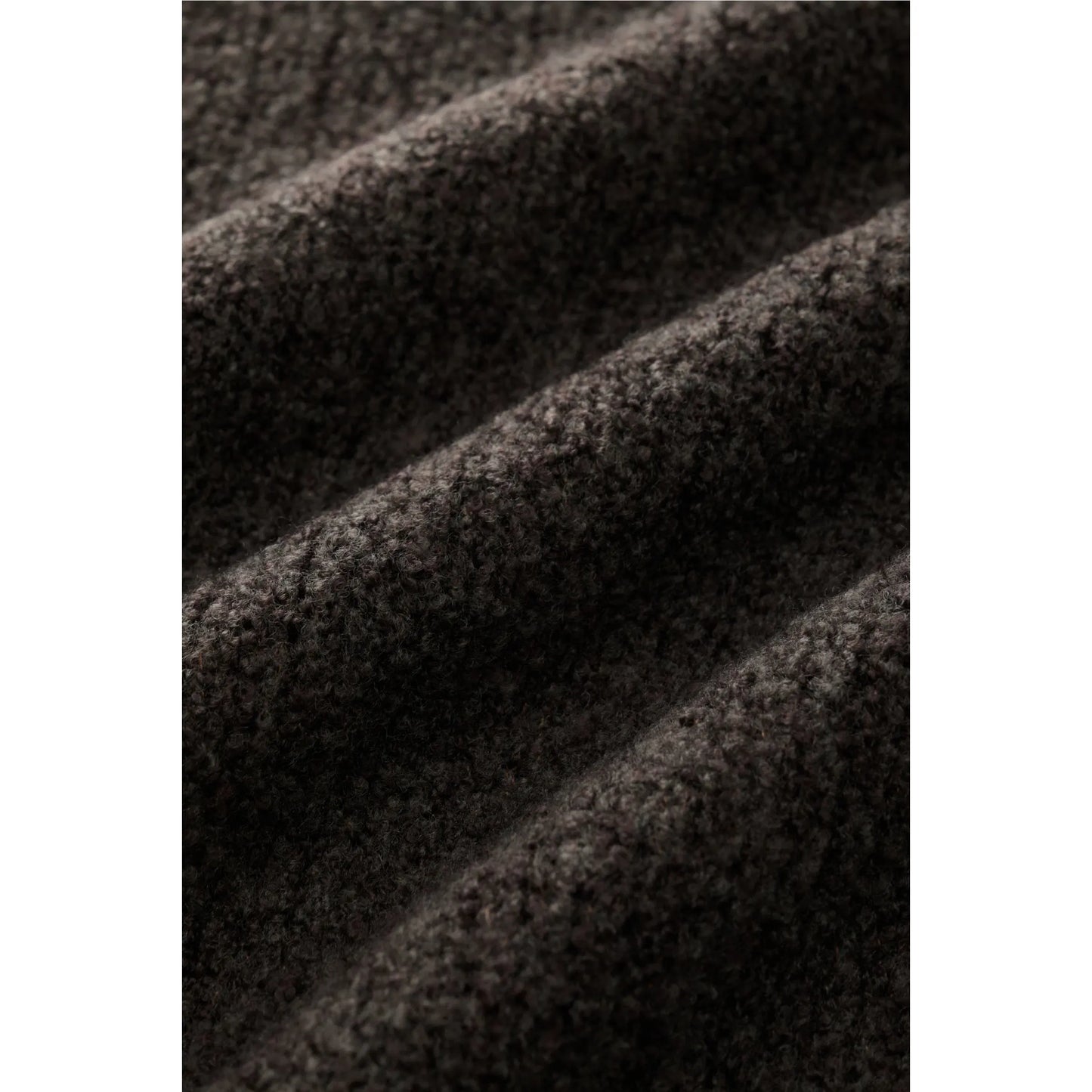 Grainy Crewneck Jumper - Coffee - DUNE + SALT