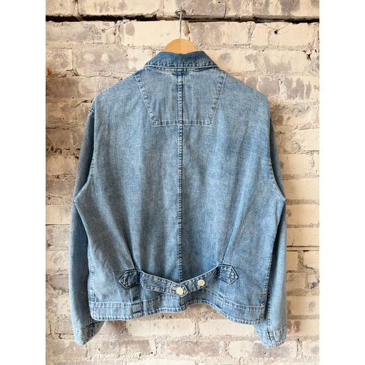 8oz Natural Denim Jacket - DUNE + SALT
