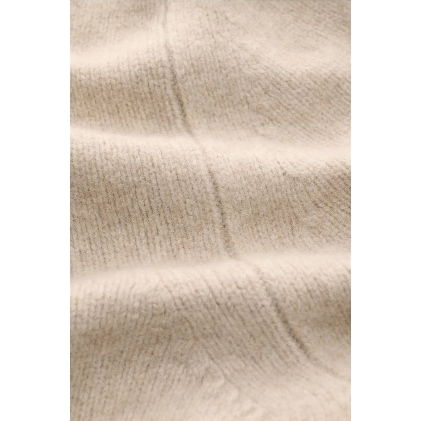 Cardigan Knit Over Jacket - Beige Melange - DUNE + SALT