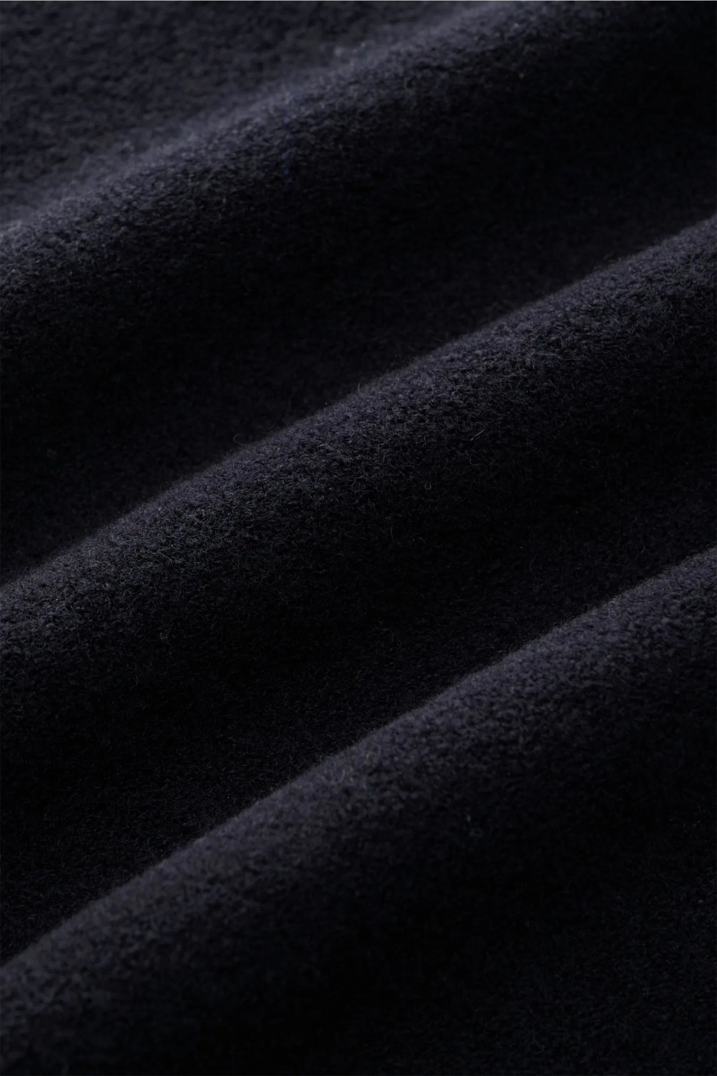 Cotton/Wool Crewneck Jumper - Navy - DUNE + SALT