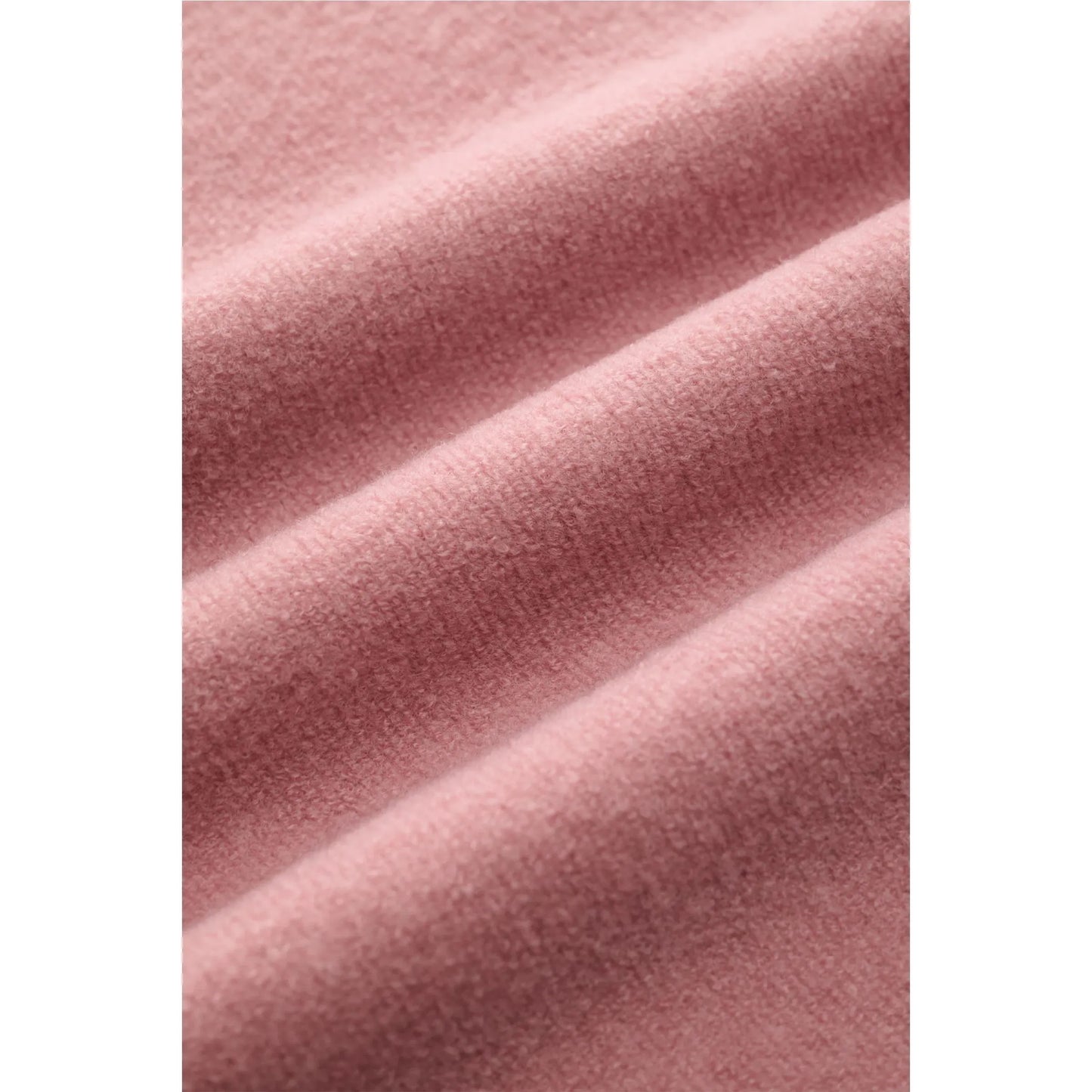 Cotton/Wool Crewneck Jumper - Blush - DUNE + SALT