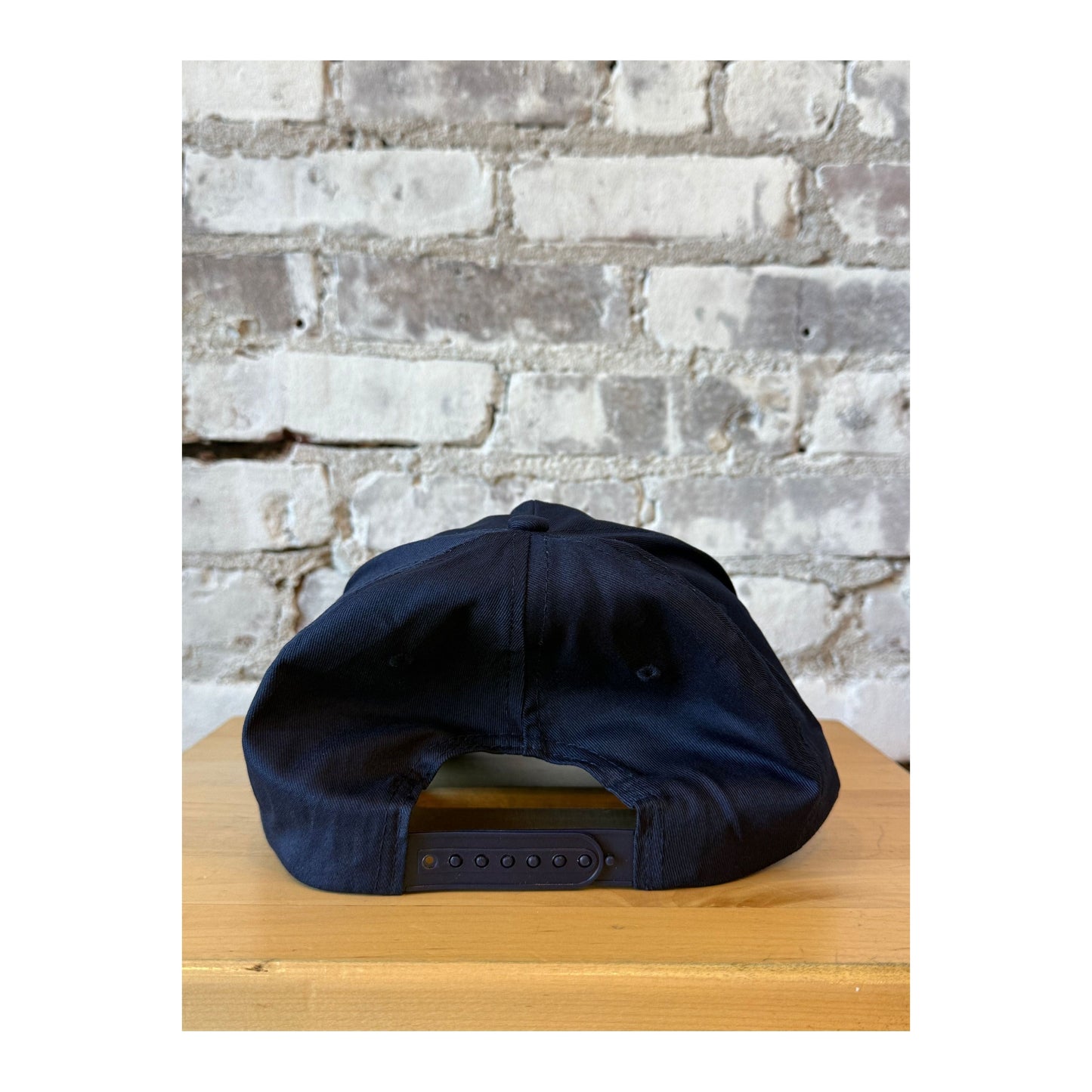 "Make Your Own Luck" Trucker Hat: Navy/Rust - DUNE + SALT